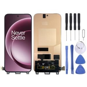 OnePlus 15 CPH2745 CPH2747 PLK110 Original LCD Screen Replacement with Digitizer Full Assembly - Ultrasonic Fingerprint - Black