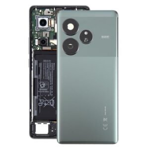 Realme GT 6 Global Original Battery Back Cover with Camera Lens Frame - Green
