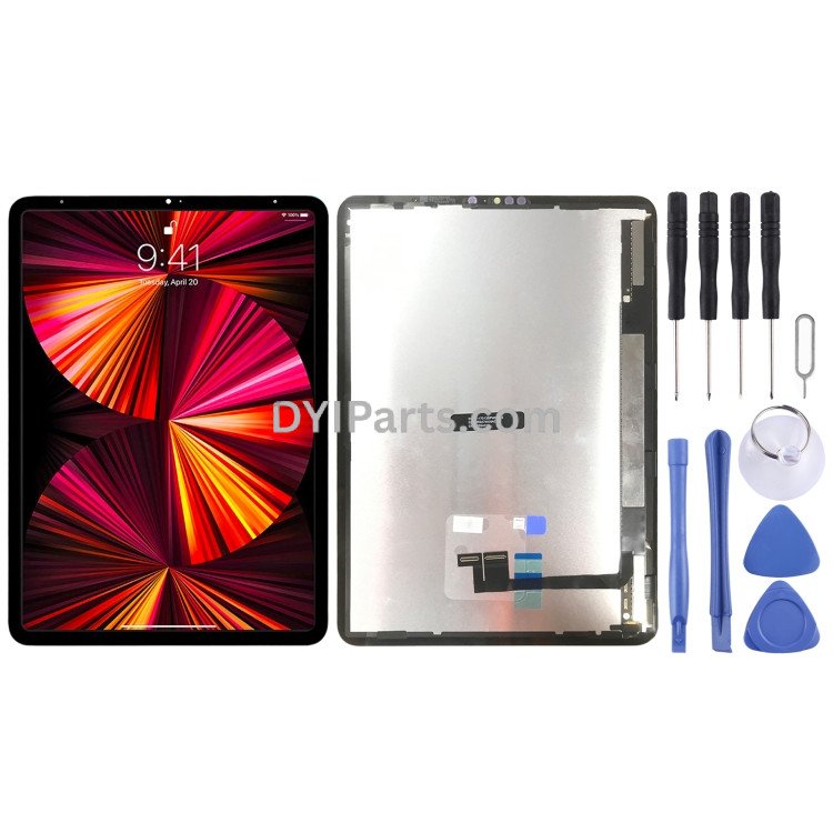 iPad Pro 11 2021 2022 A2301 A2459 A2460 Screen With Digitizer Full Assembly Black