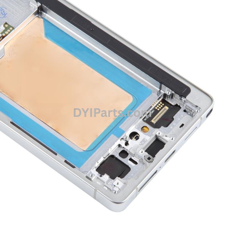 Samsung Galaxy S25 Ultra SM-S938B OLED LCD Screen Digitizer Full Assembly With Frame Silver