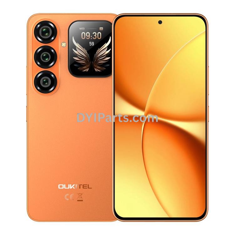 Oukitel P2 Plus 5G Smartphone – 12GB+256GB, 6.7 inch Android 16, Dimensity 7100, 5000mAh (Orange)